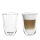 Akcesoria do ekspresów DELONGHI Zestaw 2 szklanek termicznych do latte macchiato 330 ml